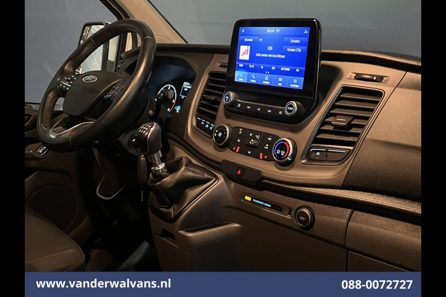 Ford Transit Custom 2.0 TDCI L2H1 Euro6 Airco | Navigatie | Camera | LED | Cruisecontrol | Apple Carplay Parkeersensoren, Verwarmde voorruit, Stoelverwarming, Bijrijdersbank, 2800kg trekvermogen