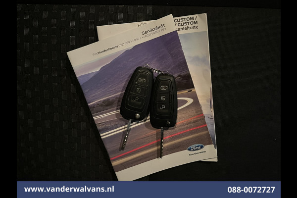 Ford Transit Custom 2.0 TDCI L2H1 Euro6 Airco | Navigatie | Camera | LED | Cruisecontrol | Apple Carplay Parkeersensoren, Verwarmde voorruit, Stoelverwarming, Bijrijdersbank, 2800kg trekvermogen
