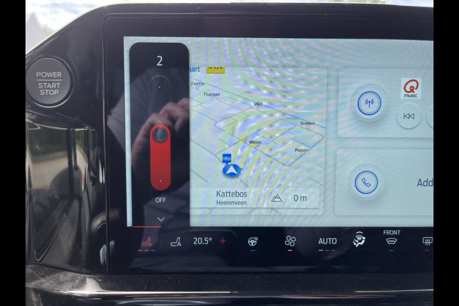 Ford Transit Custom 320 2.5 PHEV L2H1 Black Platinum DC ZUID | Ford Voorraad  | Prijs is excl. BTW incl. BPM  | incl. €4.422,- korting! | Dubbele cabine Snoeks leder | Full led | Dubbele zij-schuifdeur | Direct uit voorraad leverbaar! | Full options