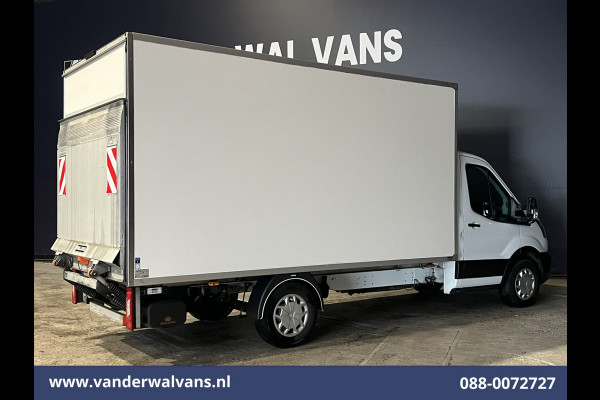Ford Transit 2.0 TDCI 160pk Bakwagen Laadklep 1040kg laadvermogen Euro6 Airco | Cruisecontrol | Verwarmde voorruit Bijrijdersbank