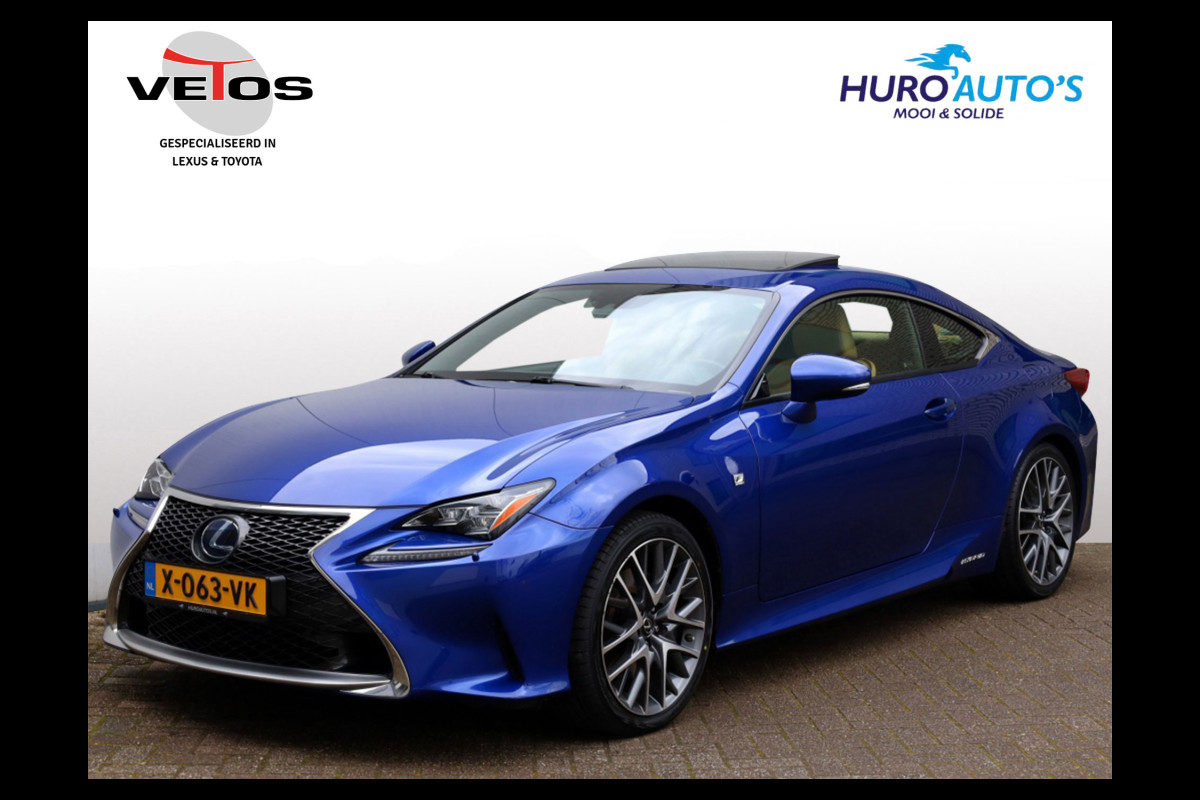 Lexus RC 300h F SPORT Line | Mark Levinson | Stoelventilatie | Safety Pac Lexus RC 300h F SPORT Line | Mark Levinson | Stoelventilatie | Safety Pac