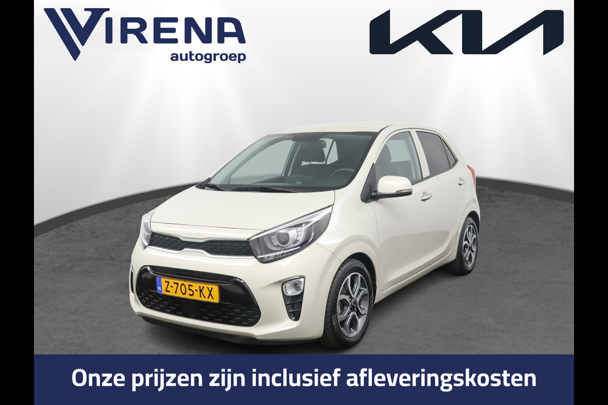 Kia Picanto 1.0 DPi DynamicPlusLine - Apple/Android Carplay - Cruise Control - Climate Control - Navigatie - Lichtmetalen Velgen 15'' - Fabrieksgarantie Tot 2031 Kia Picanto 1.0 DPi DynamicPlusLine - Apple/Android Carplay - Cruise Control - Climate Control - Navigatie - Lichtmetalen Velgen 15'' - Fabrieksgarantie Tot 2031