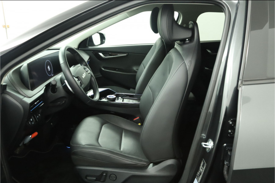 Kia Ev6 Edition Advanced 77.4 kWh Automaat - Matrix LED Koplampen - Kunst Lederen Bekleding - Adaptief Cruise Control - Climate Control - Fabrieksgarantie Tot 2031