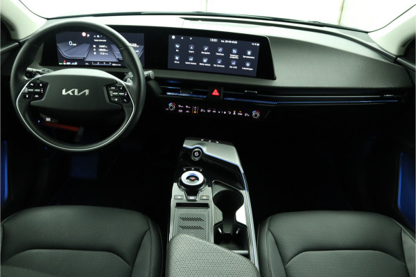 Kia Ev6 Edition Advanced 77.4 kWh Automaat - Matrix LED Koplampen - Kunst Lederen Bekleding - Adaptief Cruise Control - Climate Control - Fabrieksgarantie Tot 2031