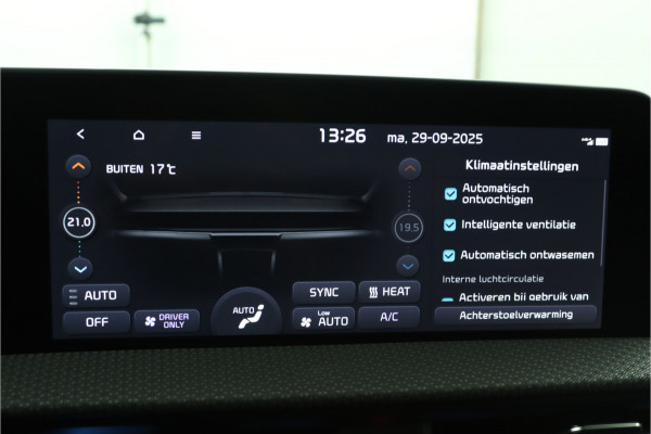 Kia Ev6 Edition Advanced 77.4 kWh Automaat - Matrix LED Koplampen - Kunst Lederen Bekleding - Adaptief Cruise Control - Climate Control - Fabrieksgarantie Tot 2031