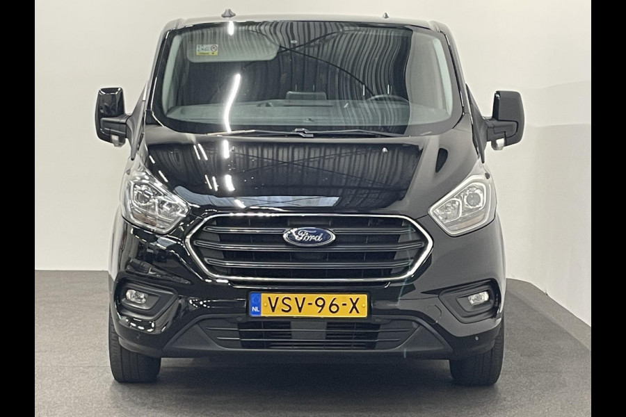 Ford Transit Custom 130pk L2H1 Limited Dubbele cabine Automaat Navi Airco 2 Schuifdeuren Trekhaak PDC Carplay DAB