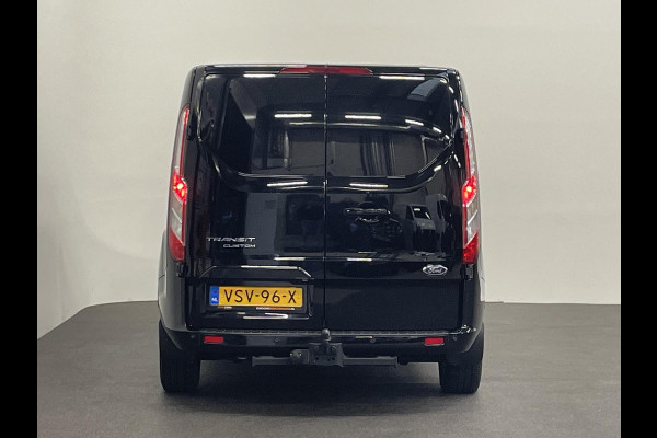 Ford Transit Custom 130pk L2H1 Limited Dubbele cabine Automaat Navi Airco 2 Schuifdeuren Trekhaak PDC Carplay DAB