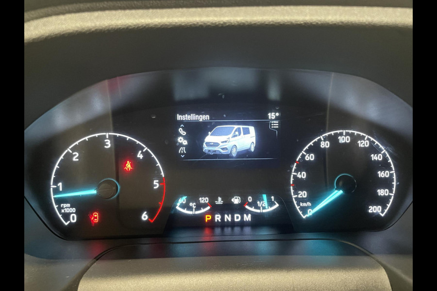 Ford Transit Custom 130pk L2H1 Limited Dubbele cabine Automaat Navi Airco 2 Schuifdeuren Trekhaak PDC Carplay DAB