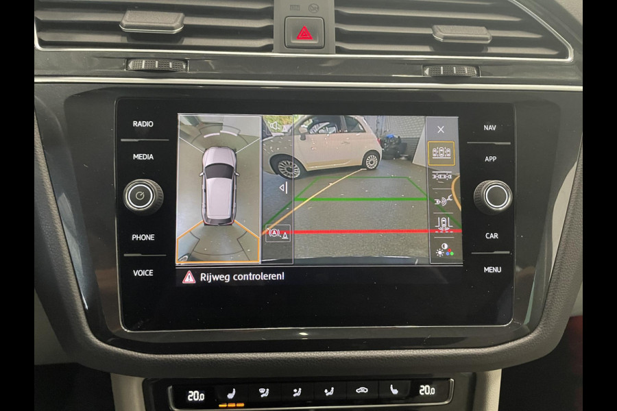Volkswagen Tiguan 1.5 TSI 150pk DSG R-Line Platinum Panoramadak Navigatie Apple Carplay/Android Auto Camera Parkeersensoren Adaptive Cruise Control Leder Memory stoelen Stoelverwarming Elektrische achterklep Climate Control Virtual Cockpit