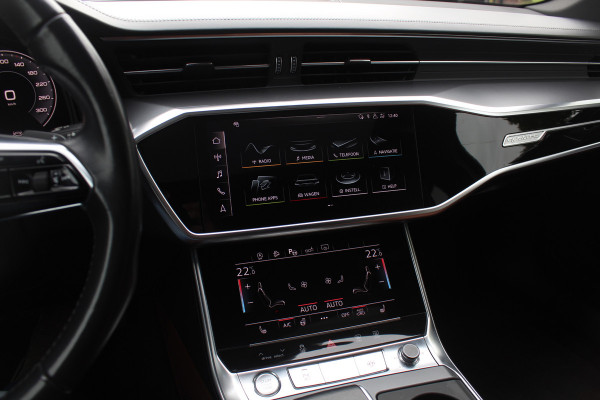 Audi A6 Allroad quattro 55 TFSI Pro Line Plus / Trekhaak / Panoramadak / Camera / Leder / Keyless / 20'' / CarPlay / B&O / Stuurverwarming / Dodehoek / DAB / ACC / Stoelverwarming / Zonnescherm zijruiten