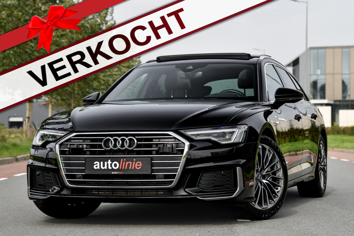 Audi A6 Avant 45 TFSI quattro S-Line. Pano, ACC, Camera, Sfeer, Keyless, Matrix, Dodeh, CarPlay! Audi A6 Avant 45 TFSI quattro S-Line. Pano, ACC, Camera, Sfeer, Keyless, Matrix, Dodeh, CarPlay!