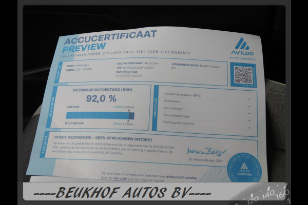 Volkswagen ID.3 First Plus 58 kWh Trekhaak Carplay Soh 92% Volkswagen ID.3 First Plus 58 kWh Trekhaak Carplay Soh 92%