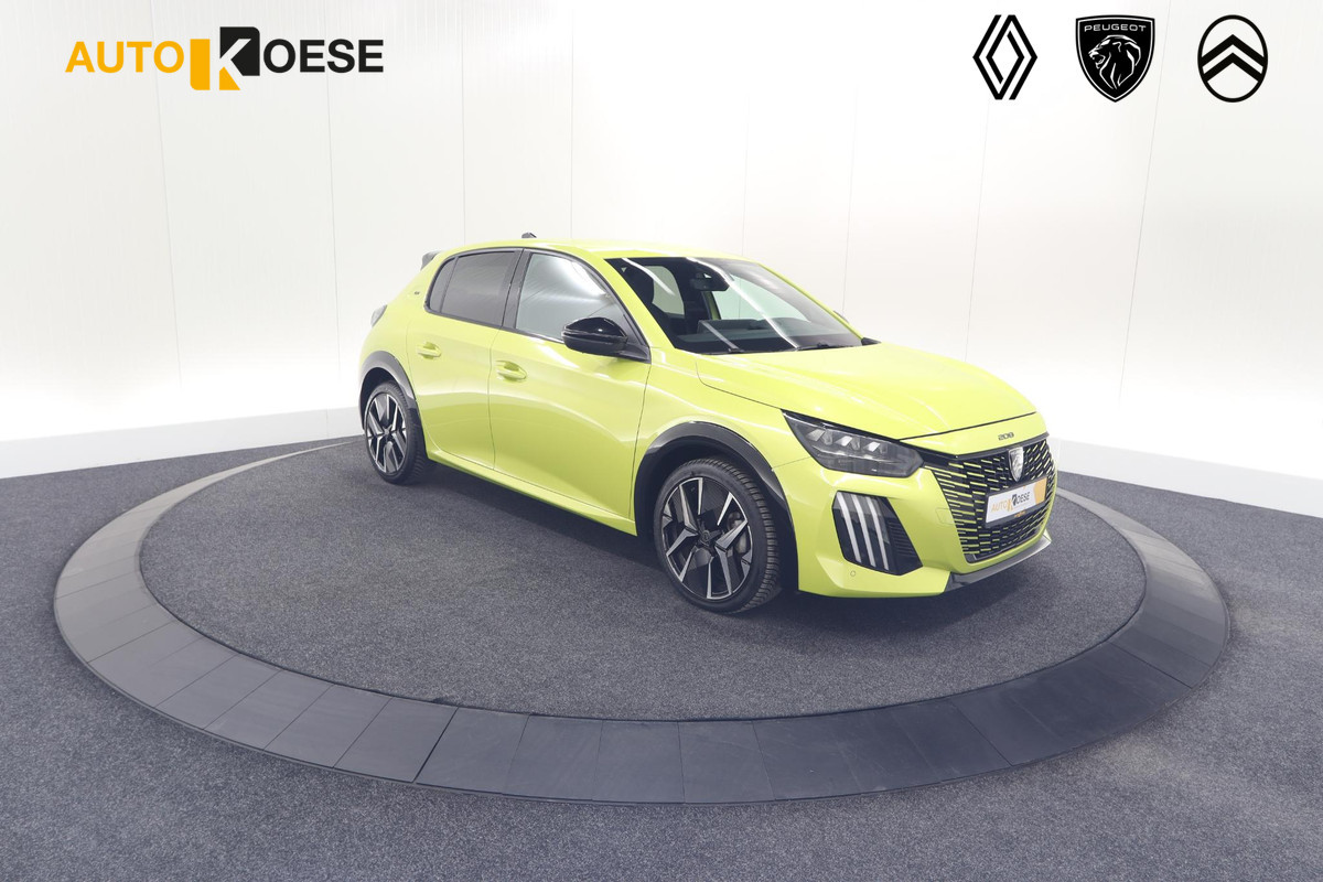 Peugeot 208 Hybrid 136 e-DCS6 GT | Camera | Apple Carplay | Parkeersensoren Peugeot 208 Hybrid 136 e-DCS6 GT | Camera | Apple Carplay | Parkeersensoren