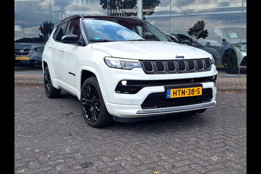 Jeep Compass 4xe 240 PHEV Hybrid Electric S 4WD | Leder | Camera | NAVI | LED | Adaptive CC | (occasion)