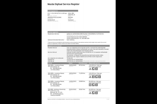 Mazda CX-3 2.0 SkyActiv-G 150 GT-M 4WD | Head-Up, Half leder, Navi, Camera, Carplay/Android, Stoelverw., Trekhaak | 1e Eigenaar | Mazda CX-3 2.0 SkyActiv-G 150 GT-M 4WD | Head-Up, Half leder, Navi, Camera, Carplay/Android, Stoelverw., Trekhaak | 1e Eigenaar |