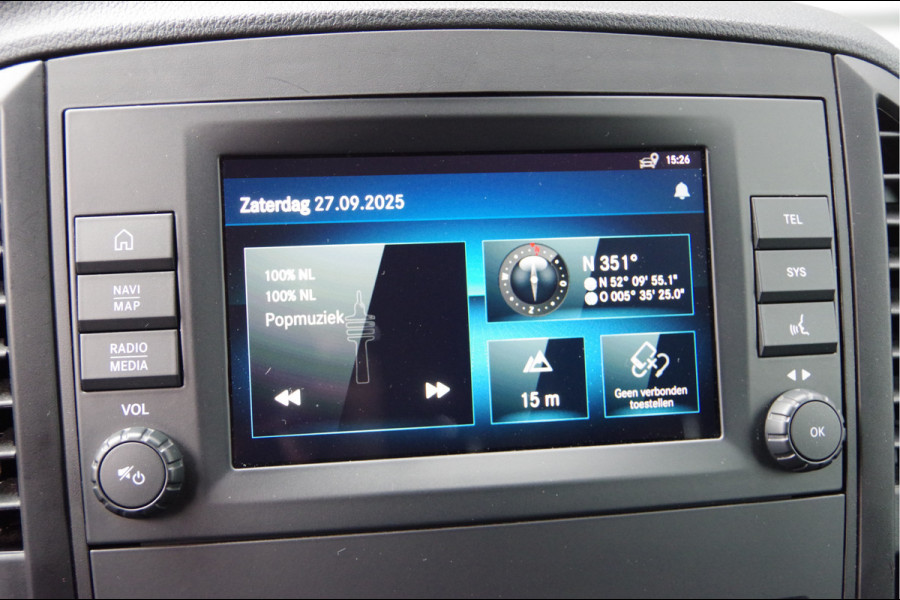 Mercedes-Benz Vito 116 CDI 4X4 4-MATIC L2 AUT. LED, TREKHAAK, STANDKACHEL, CAMERA, CRUISE, AIRCO, PARKEERSENSOREN
