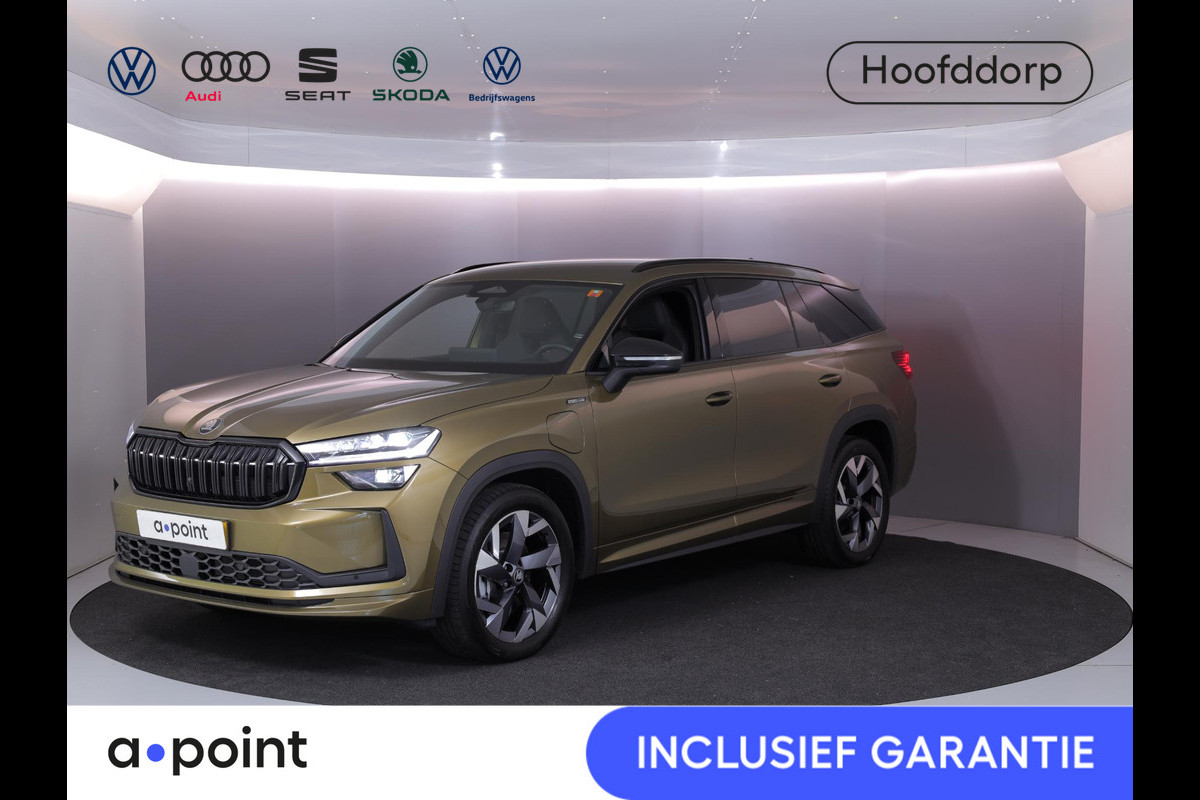 Škoda Kodiaq 1.5 TSI PHEV Sportline Business 204pk| trekhaak wegklapb| Navi| 19'LM-velgen| alarm