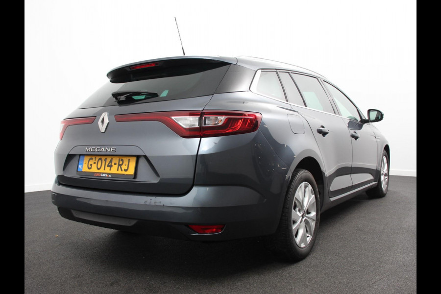 Renault MEGANE Estate 1.3 TCe Limited Cruise control Climate control Navigatie Parkeersensoren achter Lichtmetalen velgen LED Renault MEGANE Estate 1.3 TCe Limited Cruise control Climate control Navigatie Parkeersensoren achter Lichtmetalen velgen LED