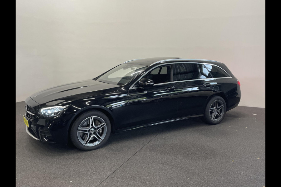 Mercedes-Benz E-Klasse 300e PHEV AMG Line Auto. Estate Panoramadak Navigatie Appel Carplay/ Android Auto Parkeersensoren Cruise Control Led Burmester Soundsystem Sfeerverlichting Elektrische achterklep Climate Control