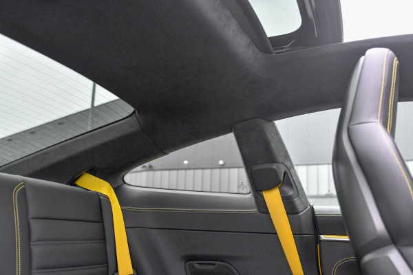 Porsche 911 3.8 Turbo S. Keramisch, Racing Yellow, Burmester, Alcantara hemel, PDCC, Sportuitl, Pano, ACC, 18 Weg, Dodeh, Camera!