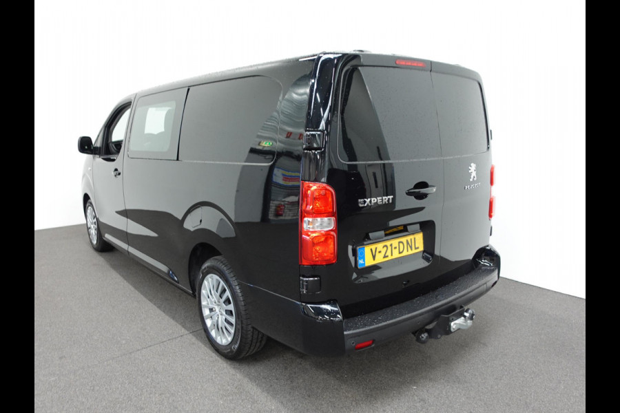 Peugeot Expert 180pk Automaat Long L3 Premium Dubbele Cabine Trekhaak Navigatie Apple Carplay Cruise control Airco