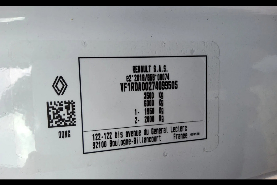 Renault Master 130.35 EURO 6 L3H2 GESLOTEN - WIT - V-06-LLF - BPM VRIJ! Renault Master 130.35 EURO 6 L3H2 GESLOTEN - WIT - V-06-LLF - BPM VRIJ!