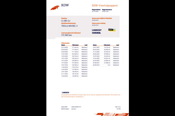 Tesla Model 3 Long Range AWD 75 kWh 84% SOH Trekhaak (1.000kg) Rijklaarprijs! Tesla Model 3 Long Range AWD 75 kWh 84% SOH Trekhaak (1.000kg) Rijklaarprijs!