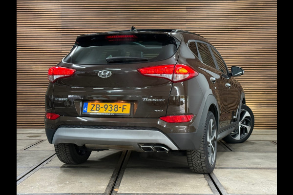 Hyundai Tucson 1.6 T-GDi Premium 4WD Automaat | Pano | Winterpakket | 19' inch | Leder | Keyless | Camera | LED