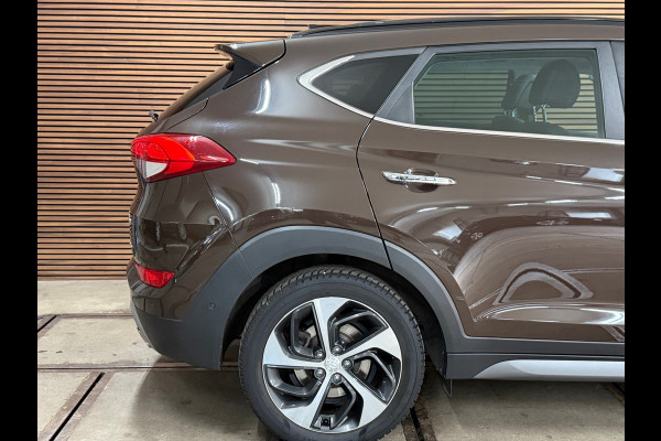 Hyundai Tucson 1.6 T-GDi Premium 4WD Automaat | Pano | Winterpakket | 19' inch | Leder | Keyless | Camera | LED