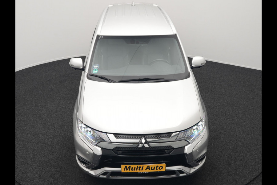 Mitsubishi Outlander 2.4 Intense+ Plug In Hybrid 225pk Dealer O.H PHEV | Trekhaak Af Fabriek | 360 Camera | Lederen Sportstoelen Verwarmd | Apple Carplay | Blis | Cruise Control | Navigatie | Keyless | DAB | 18" L.M |