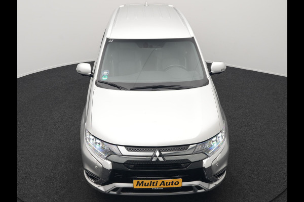 Mitsubishi Outlander 2.4 Intense+ Plug In Hybrid 225pk Dealer O.H PHEV | Trekhaak Af Fabriek | 360 Camera | Lederen Sportstoelen Verwarmd | Apple Carplay | Blis | Cruise Control | Navigatie | Keyless | DAB | 18" L.M |