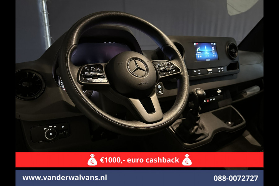 Mercedes-Benz Sprinter 317 CDI 170pk L3H2 Euro6 *Rijklaar Direct Rijden* Airco | MBUX | Camera | Apple Carplay | Cruisecontrol Stoelverwarming, Chauffeursstoel, Bijrijdersbank, Android Auto, MBUX
