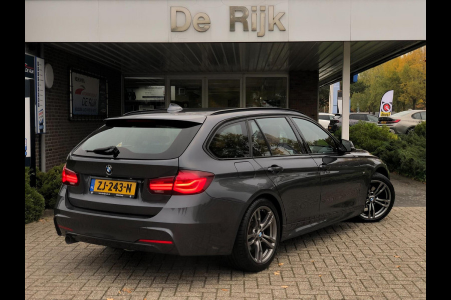 BMW 3 Serie Touring 318i M Sport | Leder, Navi, Carplay, Stoelverw., Cruise, Climate, El. Achterklep | Dealeronderhouden | NAP |
