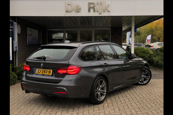 BMW 3 Serie Touring 318i M Sport | Leder, Navi, Carplay, Stoelverw., Cruise, Climate, El. Achterklep | Dealeronderhouden | NAP |
