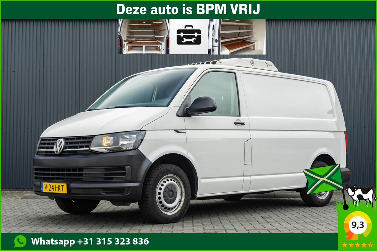 Volkswagen Transporter T5 2.0 TDI L1H1 | Koelwagen | Dag en nachtkoeling | 3-Zits | Cruise | Airco | Euro 6