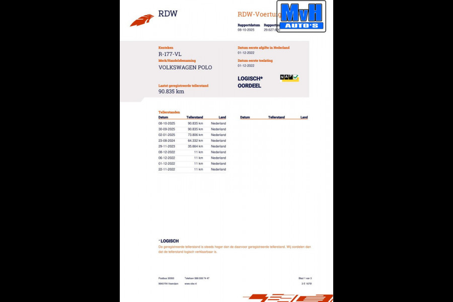 Volkswagen Polo 1.0 TSI R-Line|DSG|ACC|CAMERA|STOELVERW|NAP Volkswagen Polo 1.0 TSI R-Line|DSG|ACC|CAMERA|STOELVERW|NAP