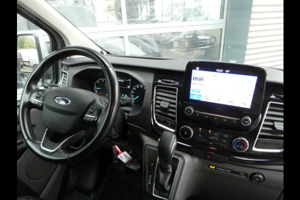 Ford Transit Custom 280 2.0tdci 170pk, Automaat, LED, Camera, 3-Zits, Navigatie.
