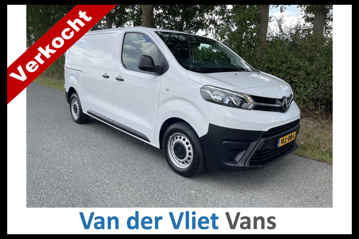 Toyota ProAce 2.0 D-4D 123 pk E6 Automaat L2 Lease €299p/m, Airco, Navi, Camera, PDC, Cruise controle, Onderhoudshistorie aanwezig