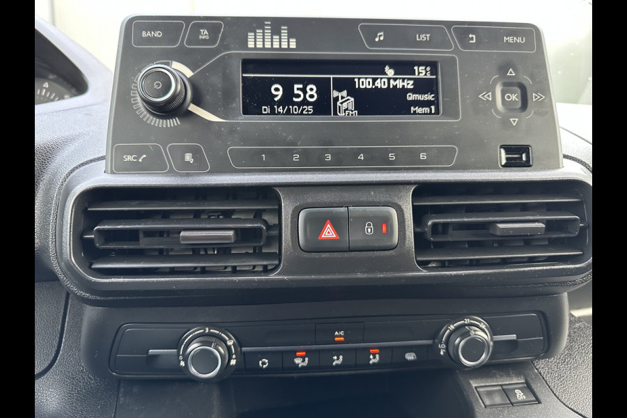 Peugeot Partner 1.6 BlueHDI EURO 6 / L1H1 / AIRCO / PARKEERSENSOREN / BLUETOOTH