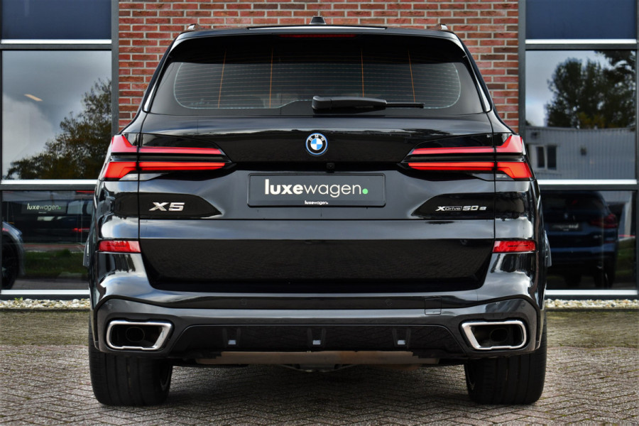 BMW X5 xDrive50e M-Sport Pano Trekh ACC Comf-zetels H/K Soft-close BTW-AUTO!