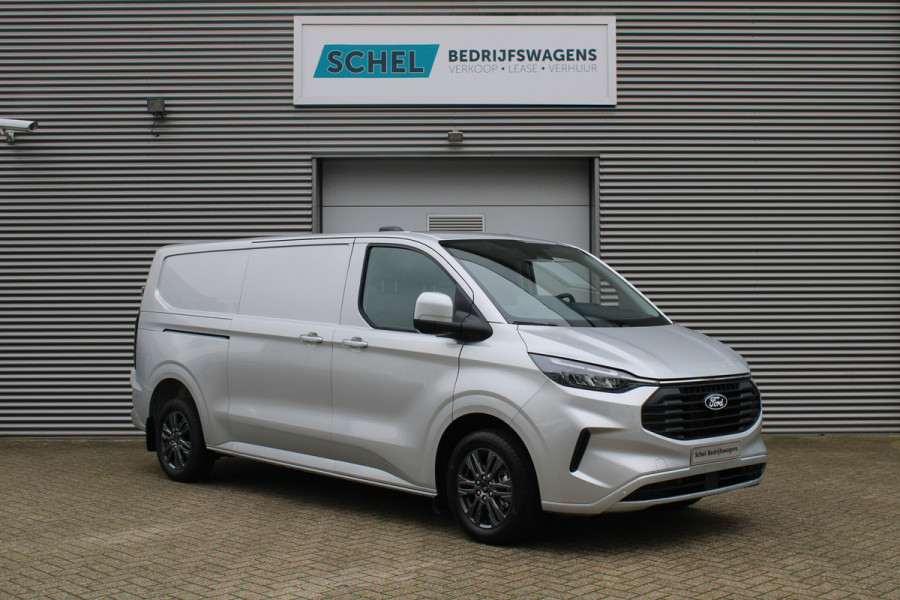 Ford Transit Custom 320 2.0 TDCI L2H1 Limited 170pk - 1+1 Stoelopstelling - 2x Schuifdeur - Adaptive Cruise - Verwarmd stuur - Blind spot - Navigati Ford Transit Custom 320 2.0 TDCI L2H1 Limited 170pk - 1+1 Stoelopstelling - 2x Schuifdeur - Adaptive Cruise - Verwarmd stuur - Blind spot - Navigati