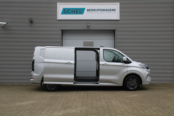 Ford Transit Custom 320 2.0 TDCI L2H1 Limited 170pk - 1+1 Stoelopstelling - 2x Schuifdeur - Adaptive Cruise - Verwarmd stuur - Blind spot - Navigati Ford Transit Custom 320 2.0 TDCI L2H1 Limited 170pk - 1+1 Stoelopstelling - 2x Schuifdeur - Adaptive Cruise - Verwarmd stuur - Blind spot - Navigati