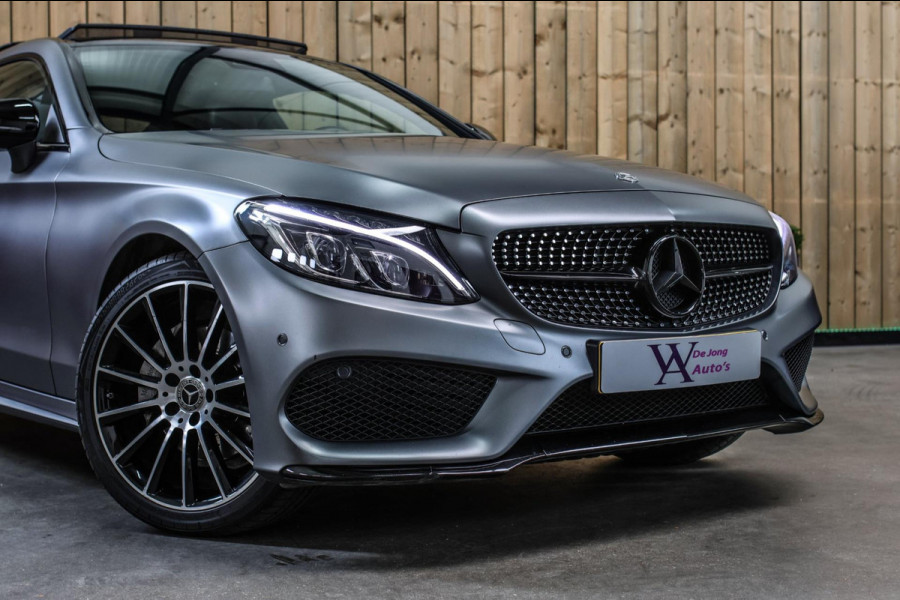 Mercedes-Benz C-Klasse Coupé 180 AMG *Pano*Camera*Magno kleur*Multibeam* Mercedes-Benz C-Klasse Coupé 180 AMG *Pano*Camera*Magno kleur*Multibeam*
