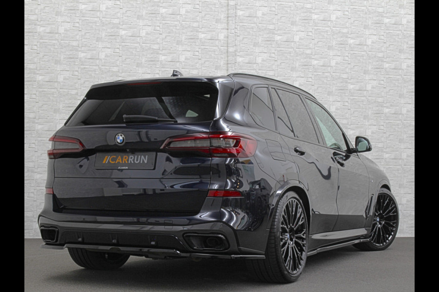 BMW X5 xDrive45e M-Sport | Panorama | 360 Camera | 96% SOH | ACC | Leder Indiv. | Laser-LED | Harman-Kardon | Rij-Assistent Pro | Memory | Head-Up | Trekhaak | 4-Zone Clima | Beker Koeling & Verwarming | Stuurverwarming | Comfortstoelen | Keyless-Entry | M-Gordels | Sfeerverlichting | Carplay |