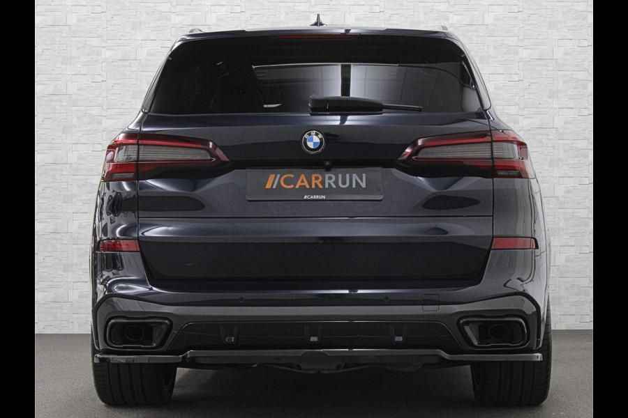 BMW X5 xDrive45e M-Sport | Panorama | 360 Camera | 96% SOH | ACC | Leder Indiv. | Laser-LED | Harman-Kardon | Rij-Assistent Pro | Memory | Head-Up | Trekhaak | 4-Zone Clima | Beker Koeling & Verwarming | Stuurverwarming | Comfortstoelen | Keyless-Entry | M-Gordels | Sfeerverlichting | Carplay |