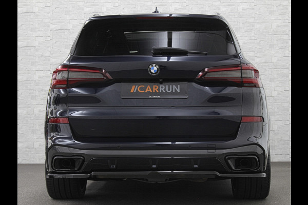 BMW X5 xDrive45e M-Sport | Panorama | 360 Camera | 96% SOH | ACC | Leder Indiv. | Laser-LED | Harman-Kardon | Rij-Assistent Pro | Memory | Head-Up | Trekhaak | 4-Zone Clima | Beker Koeling & Verwarming | Stuurverwarming | Comfortstoelen | Keyless-Entry | M-Gordels | Sfeerverlichting | Carplay |