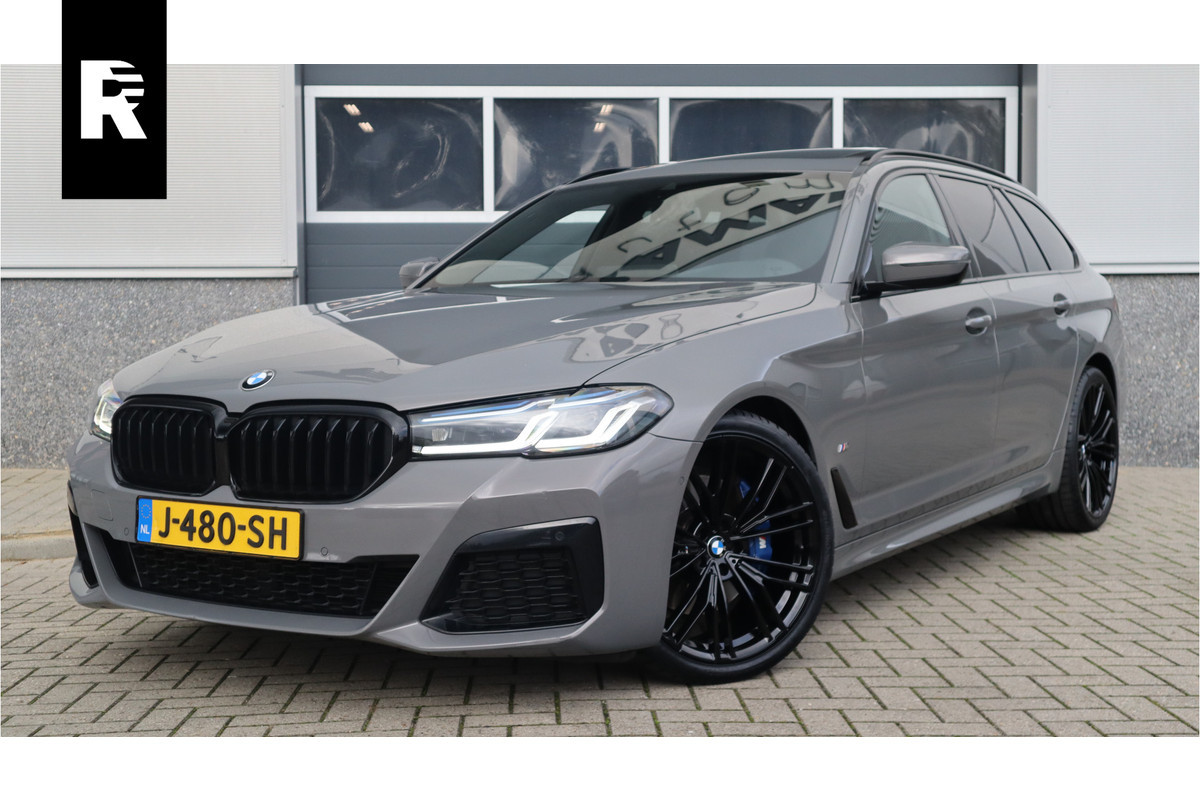BMW 5 Serie Touring 530i High Executive M-Sport 20inch / Bernina Grau / Pano / Camera / Laser BMW 5 Serie Touring 530i High Executive M-Sport 20inch / Bernina Grau / Pano / Camera / Laser
