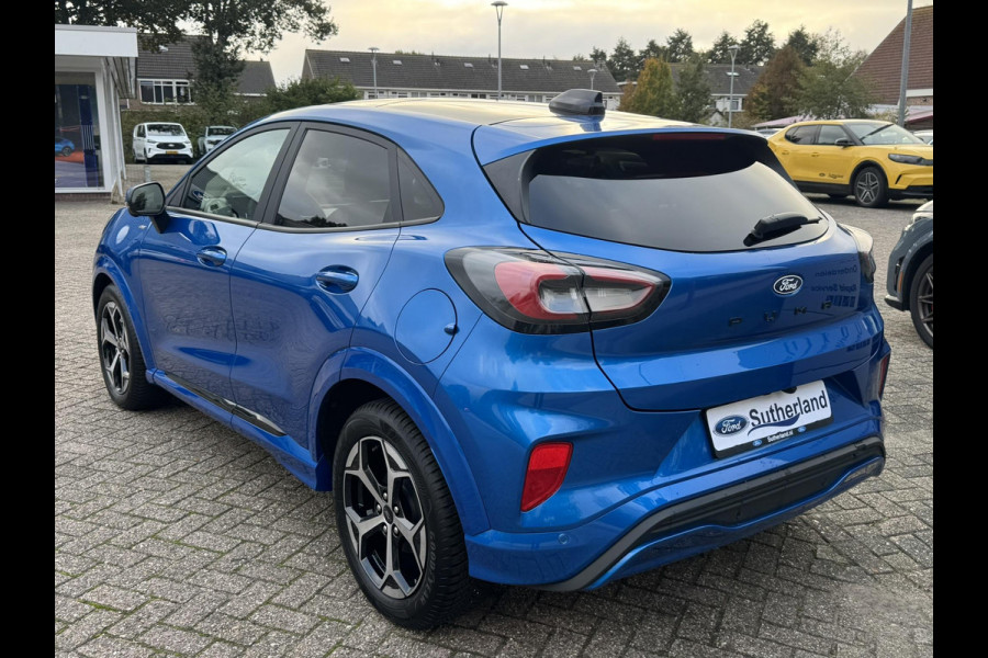 Ford Puma 1.0 EcoBoost Hybrid ST-Line Automaat 125pk | Panoramadak | Trekhaak afneembaar | Winter Pack | Adaptive cruise control  | Elektrische achterklep | Matrix LED | Keyless Entry | Navigatiesysteem | Privacy glass Ford Puma 1.0 EcoBoost Hybrid ST-Line Automaat 125pk | Panoramadak | Trekhaak afneembaar | Winter Pack | Adaptive cruise control  | Elektrische achterklep | Matrix LED | Keyless Entry | Navigatiesysteem | Privacy glass