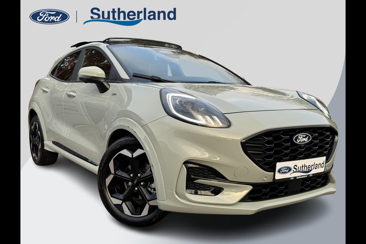 Ford Puma 1.0 EcoBoost Hybrid ST-Line X | SCI | 155pk Automaat |  Panoramadak | Afneembare trekhaak | Winter Pack | Adaptive cruise control | 360 graden camera | Bang&Olufsen | Elektrsiche achterklep | Matrix LED Ford Puma 1.0 EcoBoost Hybrid ST-Line X | SCI | 155pk Automaat |  Panoramadak | Afneembare trekhaak | Winter Pack | Adaptive cruise control | 360 graden camera | Bang&Olufsen | Elektrsiche achterklep | Matrix LED