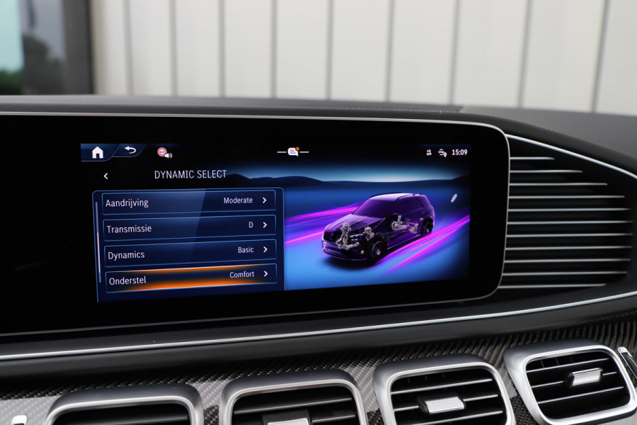 Mercedes-Benz GLE 63 S AMG 4MATIC+ | 612PK | Luchtvering | Massage | Carbon | Head-up | Keyles-go | Sfeerverlichting | Burmester | Stuurwielverw. Mercedes-Benz GLE 63 S AMG 4MATIC+ | 612PK | Luchtvering | Massage | Carbon | Head-up | Keyles-go | Sfeerverlichting | Burmester | Stuurwielverw.